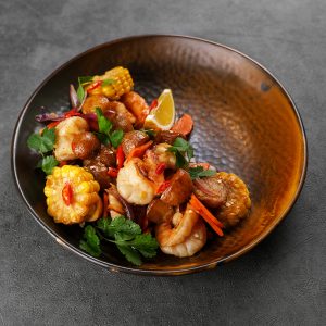 Луизианское жаркое из креветок